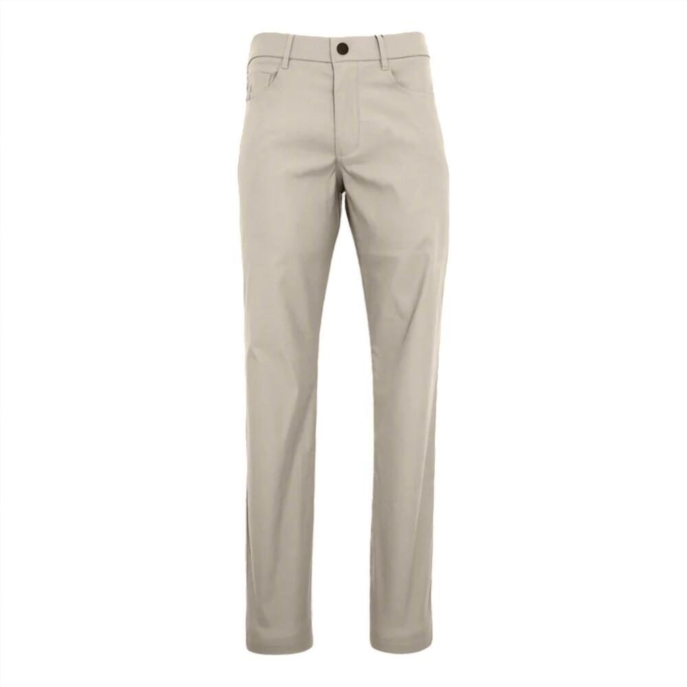 NEW GREYSON CLOTHIERS men's wainscott five pocket trouser in oat